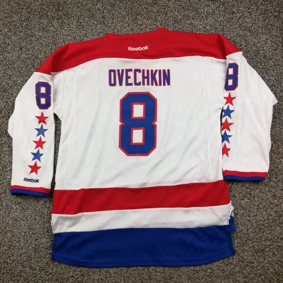 Alexander Ovechkin Washington Capitals Jersey Reebok Winter Classic Mens Small - Picture 6 of 11